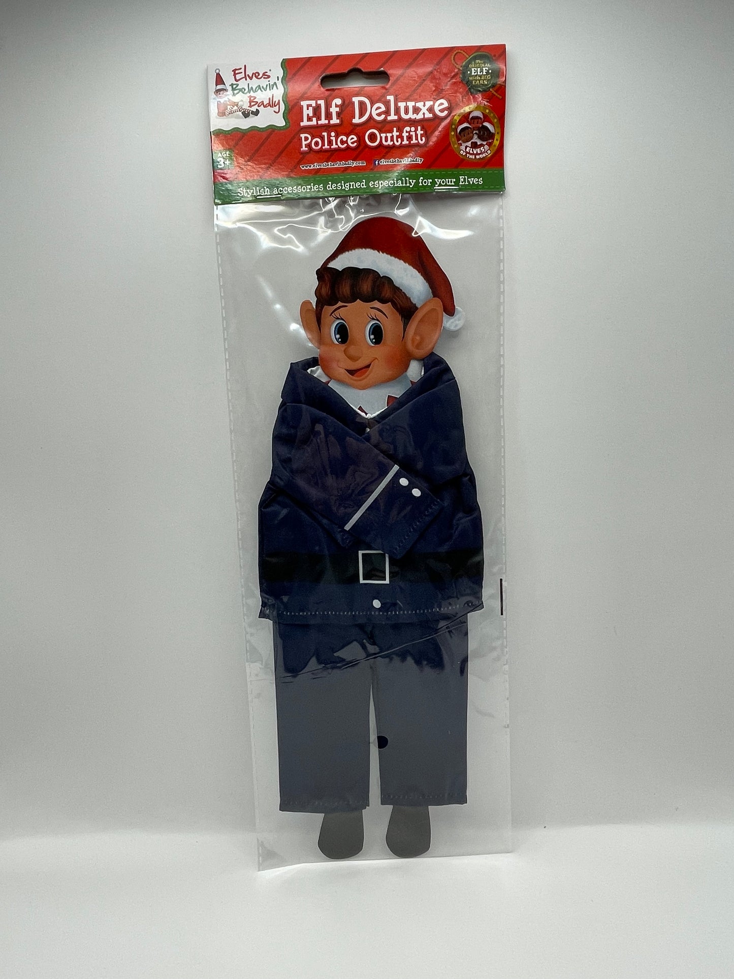 Deluxe Police Elf Outfit