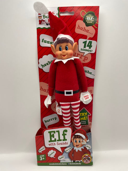 12" Elf Doll With Sound