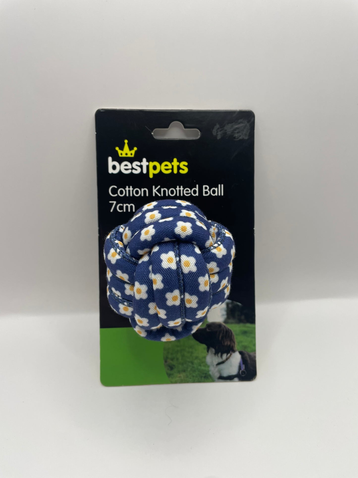 Floral Knotted Dog Ball